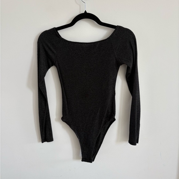 H&M Long Sleeve Sheer Bodysuit - Picture 1 of 4